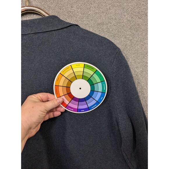 Poetry Open Cardigan Womens 10 Knit Unstructured Blazer Pockets Cotton Coatigan - Picture 8 of 12